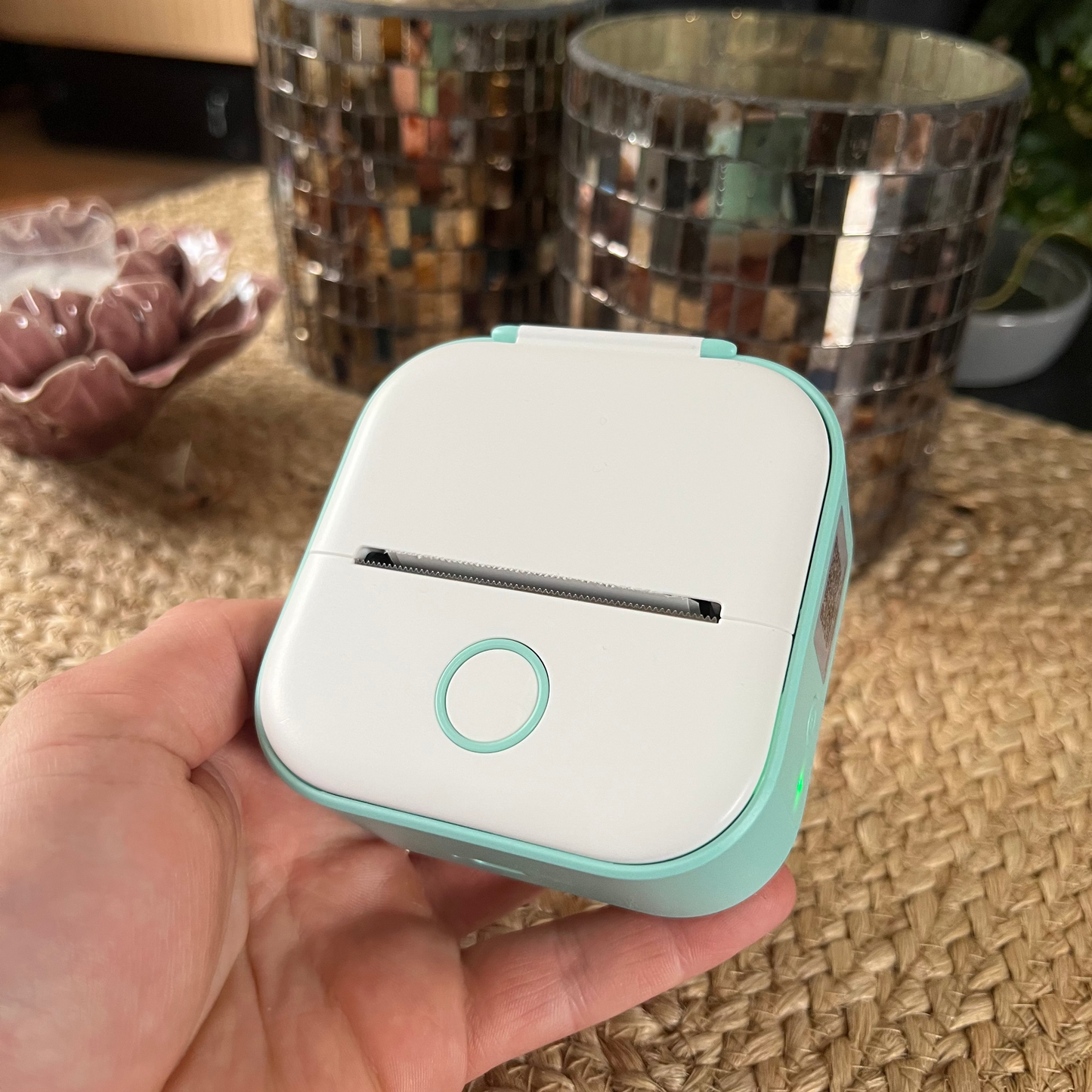 Typeco MiniPrint - Bærbar Bluetooth Klistremerke Printer